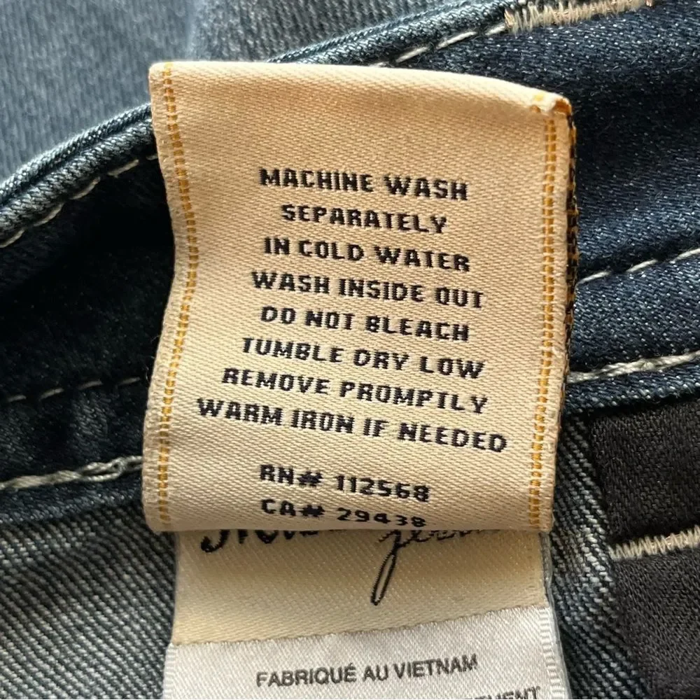 Miss Me Women’s Mid Rise Easy Skinny Embellished Pockets Y2K Jeans - Picture 9 of 10